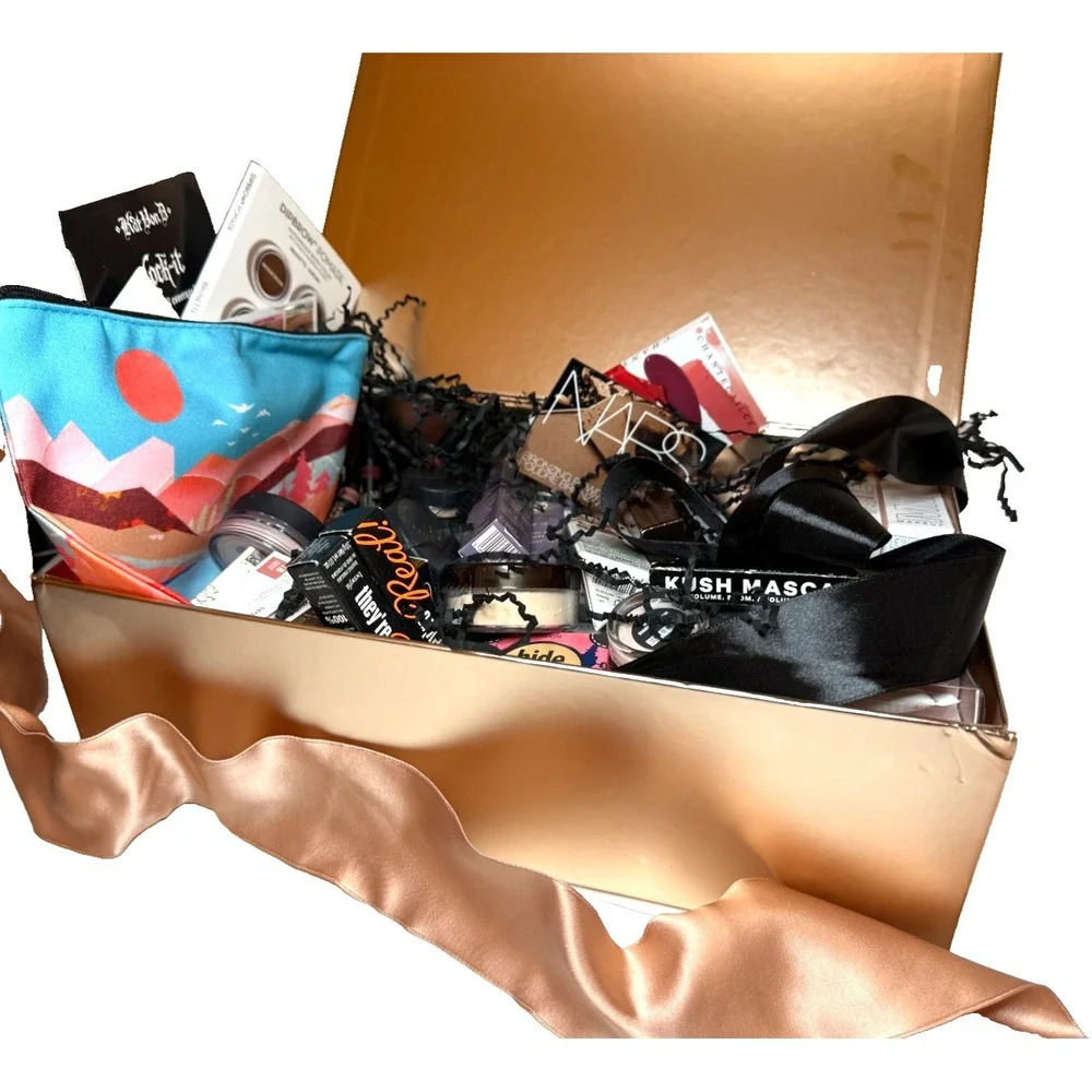 High End Cosmetics Mixed Lot Prestige Beauty Curated Gift Box Bundle MILK Makeup